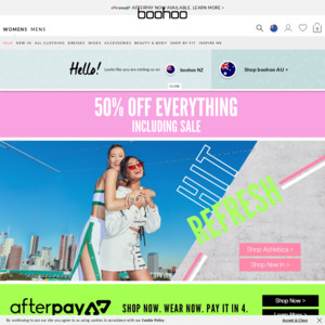 boohoo online nz