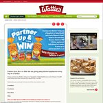 Win 1 of 126 Kitchen Appliances (Drawn Daily x3 - Total Prize Value $45,192) by Purchasing Watties + Loaf of Bread
