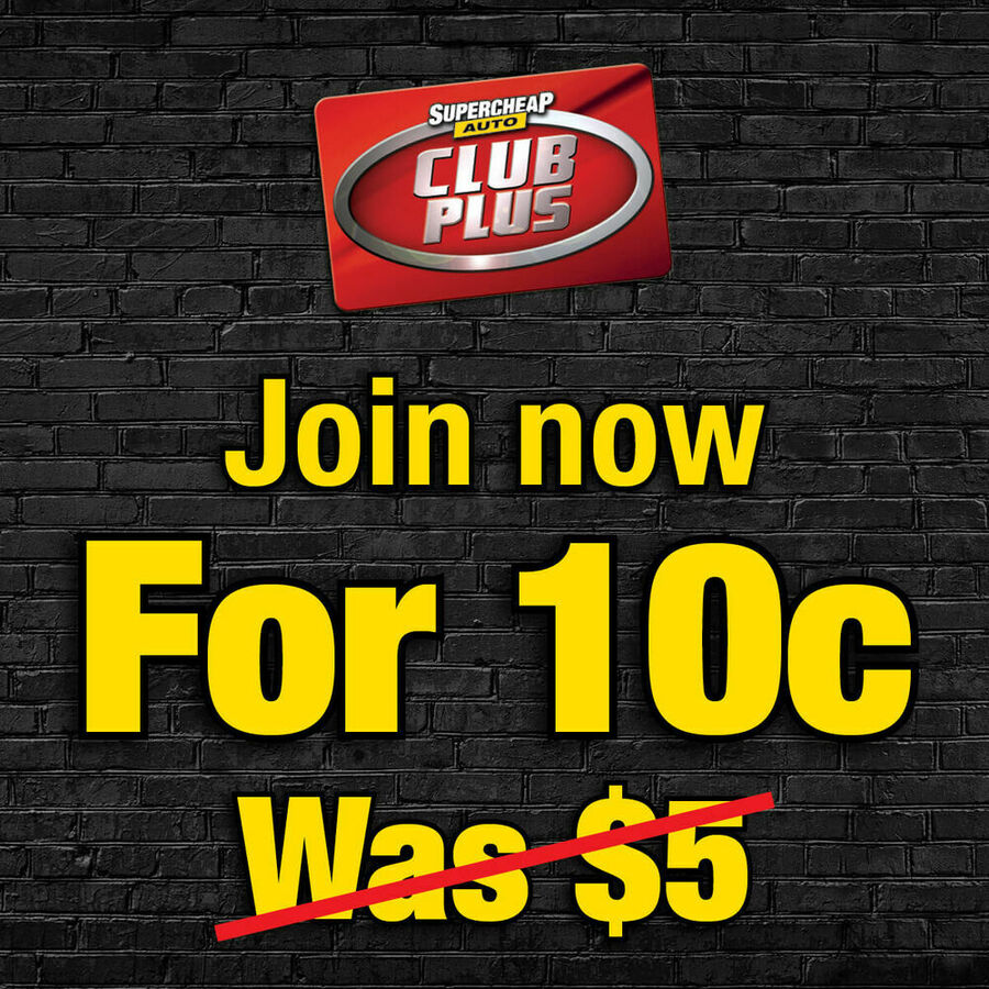 Supercheap Auto Club Plus Join for 0.10 (Was 5) and Receive 10