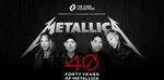 Metallica’s 40th Anniversary Shows: Free Streaming on December 18 & 20 (No Subscription Required) @ Prime Video / Amazon Music