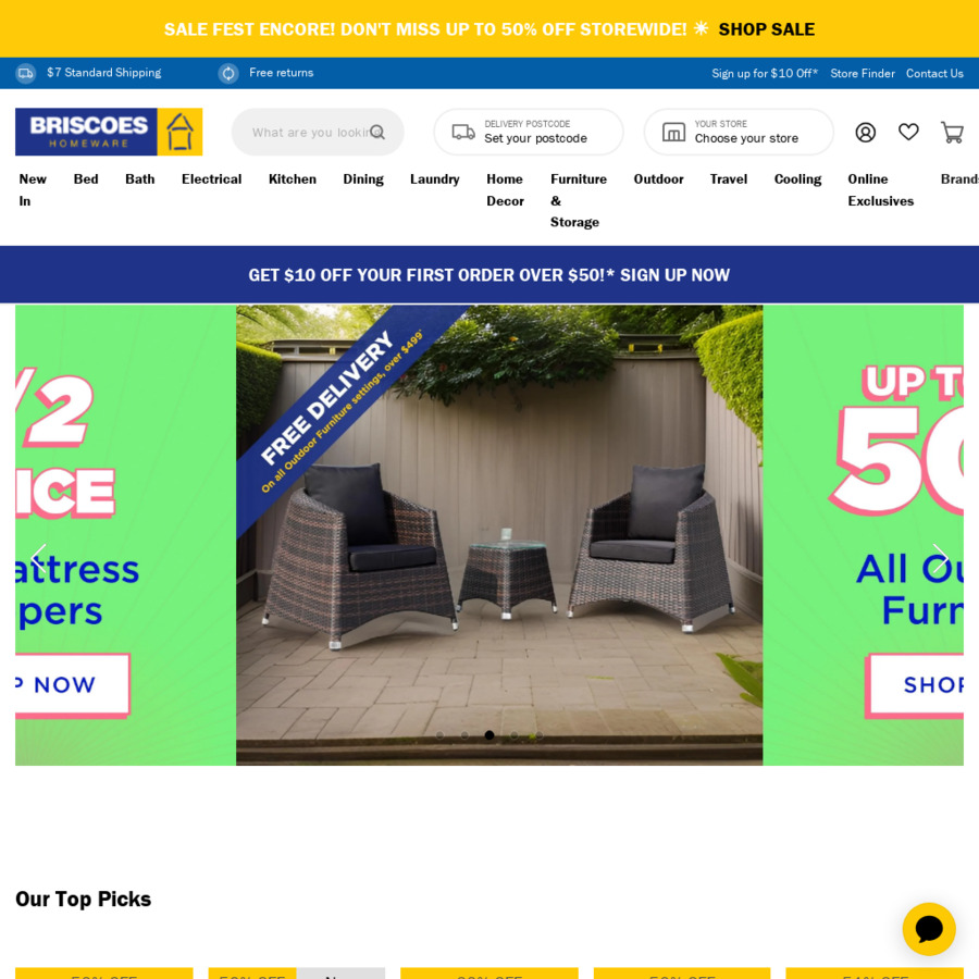 Extra 10 off (Minimum 40 Spend) + Free Delivery or Click & Collect