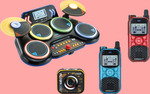 Win a KidiGear Walkie Talkies Explorer, Kidizoom Action Cam, and Kidi DJ Drums from Tots to Teens