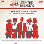 Win 1 of 6 Holidays/Other Major Prizes, or 1 of 231 Instant Win Prizes - Purchase Kit-Kat