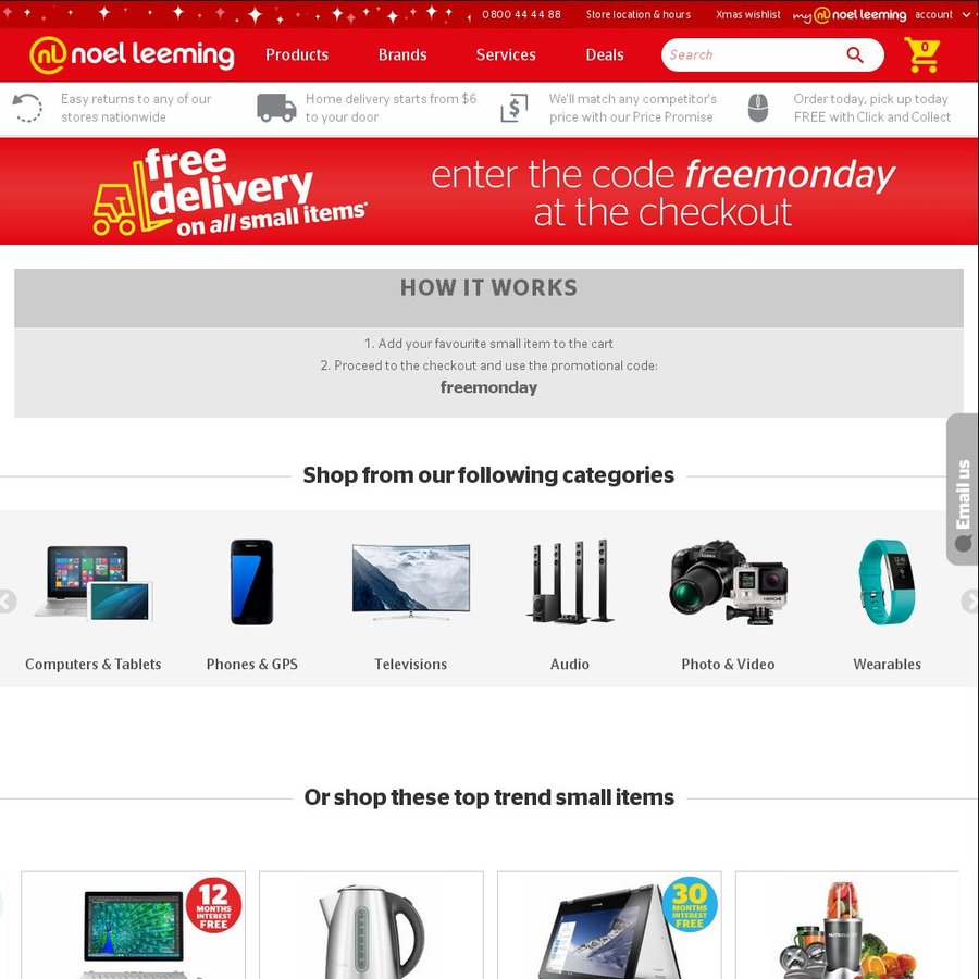 FREE Shipping Noel Leeming ChoiceCheapies