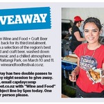 Win a Double Pass to Wellington Wine and Food + Craft Beer Festival from The Dominion Post