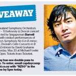 Win a Double Pass to The New Zealand Symphony Orchestra's Pathetique from The Dominion Post (Wellington)