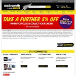 DickSmith 5% off Store Wide with Click & Collect
