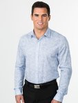 2XL - Lowes Light Blue Printed Shirt - $21.94 + Shipping