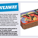 Win 1 of 2 Anzac Bisquits Prize Packs from The Dominion Post