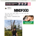 Win 1 of 2 Citizen and Icebreaker Prize Packs with Mindfood, worth over $150 each.
