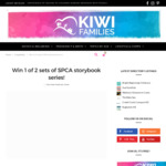 Win 1 of 2 sets of SPCA storybook series @ Kiwi Families