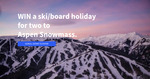 Win a 7 Day Ski/Board Holiday for Two to Aspen, Colorado worth AUD $15,500 @ Snowsbest
