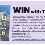 Win 1 of 3 Copies of Tell You What to Give Away (Book) from The NZ Herald