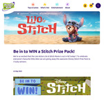 Win 1 of 3x Disney Stitch prize packs from Planet Fun