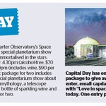 Win a Valentine's Package for 2 to Carter Observatory's Space Place (Wellington)
