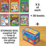 6 Reader's Theatre Titles X 6 copies = 36 Books/Scripts $0 + $14.90 Shipping ($24.90 Rural) @ Rainbow Reading