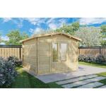 [Special Order] Nora B Log Cabin: W:2980mm, D:2980mm, H:2500mm $3999 Delivered to local store @ Mitre10