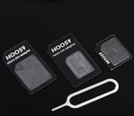 3 in 1 NOOSY Nano Sim Adapter (Micro Sim + Nano Sim for Phones) for USD $0.10 (~NZD $0.15) Delivered @ Gearbest