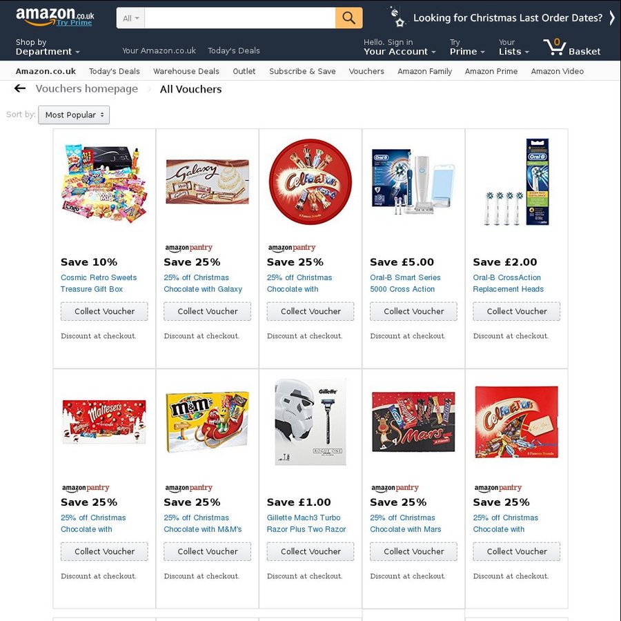 Amazon Discount Voucher Homepage All Vouchers ChoiceCheapies