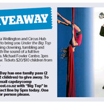 Win a Family Pass (2 Adults, 2 Children) to under The Big Top from The Dominion Post (Wellington)