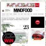 Win an Ultraceuticals Hydrate and Repair Limited Edition Skincare Set (Worth $250) from Mindfood