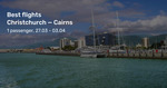 Christchurch to Cairns, Australia from $455 Return @ Jetstar (March/Apr)