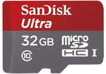 Sandisk MicroSD 16GB ~$9 32GB ~$16, 64GB $41 Samsung Evo 16GB ~$13.61 32GB ~$16 @ AllBuy