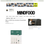 Win 1 of 14 SKIN by Ecostore Essentials Packs from Mindfood