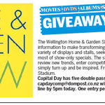 Win 1 of 5 Double Passes to The Wellington Home & Garden Show (Sept 25-27) from Dominion Post