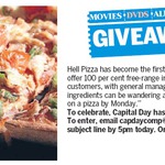 Win 1 of 5 $50 Hell Pizza Vouchers from The Dominion Post [Wellington]