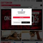 Cotton On Boxing Day Sale Up to 50% Off Original Prices Sitewide