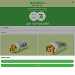 Free Burrito or Bowl (300 Per Restaurant) @ Zambrero App/Web (Auckland, Gisborne, Hawke’s Bay, Wellington, Tasman, Canterbury)