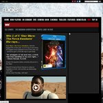 Win 1 of 5 'Star Wars: The Force Awakens' Blu-rays from Flicks
