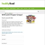 Win 1 of 2 Proper Crisps Packs (Chips, Tote Bag) from Healthy Food