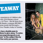 Win a Double Pass to Us/Them from The Dominion Post (Wellington)