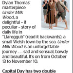 Win 1 of 2 Double Passes to Under Milk Wood from The Dominion Post (Wellington)