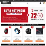 Buy a Phone (from US $167) @ Get a Free Watch (Valued up to US $33.36) @ Gearbest