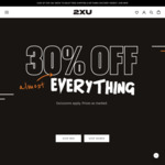 2XU 30% off Almost Everything