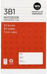 3B1 Notebook $0.08c @ Warehouse Stationery or $0.09c @ The Warehouse