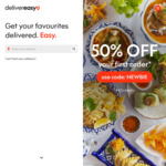 20% off Orders (Minimum Subtotal of $25, Delivery Only, Excludes Drinks) @ Delivereasy