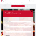 Nominate Your Workplace to be in to Win a $20,000 Christmas Party @ Pizza Hut