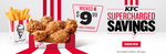 6 Wicked Wings and Regular Chips $9.99 @ KFC