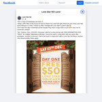 Free $50 Food & Drink Voucher (Current App Members, Dine-in Only) @ Lone Star App