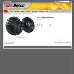 JVC CS-V628 6" 250W 2-Way Speakers - $29.99 @ Repco