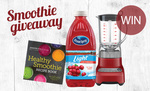 Win 1 of 3 Smoothie Prize Packs (Each Pack Includes a Breville Blender, a Case of Cranberry Juice and a Smoothie Recipe Book)