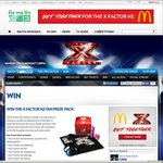 Win an X Factor NZ Pack (McDonalds Dinner Pack Voucher, Notebook, Pen, Headphone, Bag, etc.)