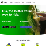 Ola Ride $10 off