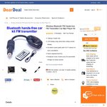 Wireless Bluetooth FM Hands-Free FM Transmitter Car Mp3 Player Kit $13.99USD + Free Delivery @ DearDeal