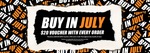 NZ Muscle - Purchase in July and receive $20 Voucher for the Next Purchase