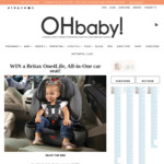 Win a Britax One4Life, All-in-One Car Seat (Worth $899) from Oh Baby